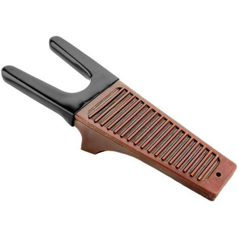 Gräwe Custodia Protettiva Per Lama Coltello - 15x3 Cm, Plastica ABS Con Interno In Velluto, Senza PVC, Colore Nero