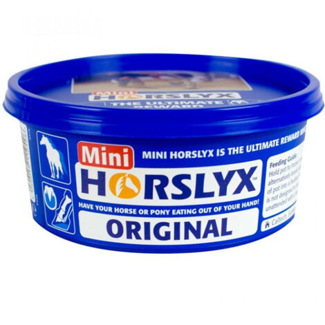 HORSLYX ORIGINAL MINI 650g per integrare le carenze nutrizionali del cavallo supplemento da leccare