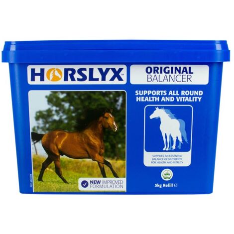 HORSLYX ORIGINAL 5 kg per integrare le carenze nutrizionali del cavallo supplemento da leccare