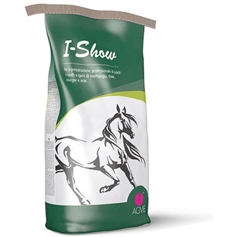 I SHOW mangime complementare per cavalli e puledri da morfologia: 13 Sacchi 20 kg cad