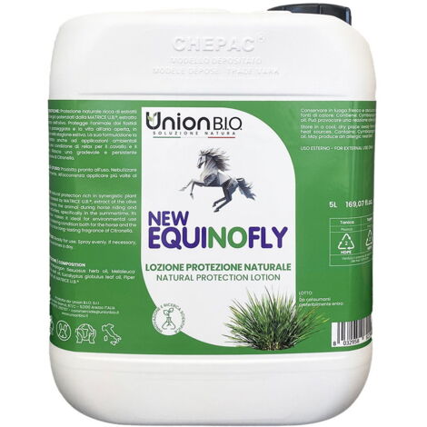 Lozione Citronella Tea Tree ed Eucalipto per Cavalli Repulsiva insetti e zanzare 10 lt