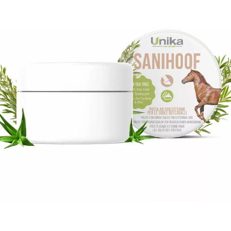 Sani hoof pasta per proteggere il piede del cavallo scalzo 250 g