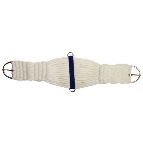 30 = 76 cm, Marron: Sangle western avec cordons en mohair avec renfort en nylon et boucles en fer