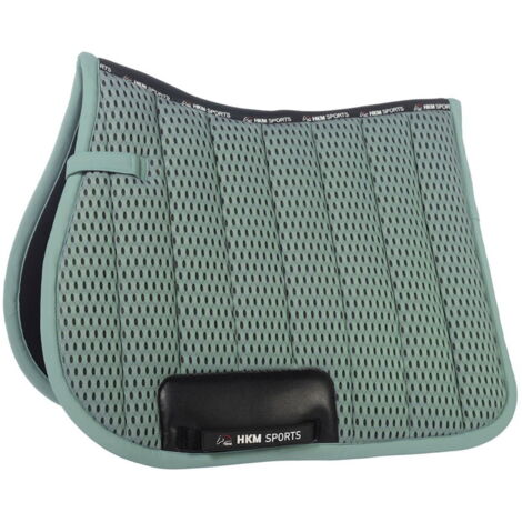 pony dressage, verde menta: Sottosella inglese modello Cloth sportive in tessuto 3D anatomico e traspirante