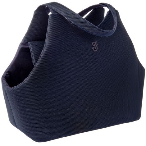 Borsa trasportino traforata con guinzaglio e gadget removibile modello Lilli per cani e gatti