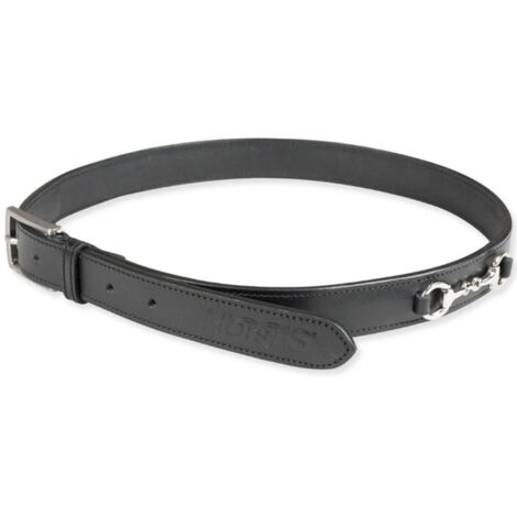 Cintura Vintage Cintura In Pelle 130 Cm Nera | Cinghia Di Accoppiamento Stile WH WKII | Nuovo Originale Cintura In Pelle Tedesca - Foto 9