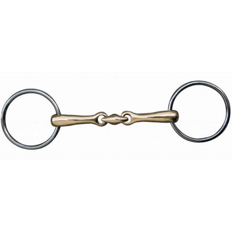 Filetto a doppio snodato da 18 mm in acciaio inox: 12,5 cm