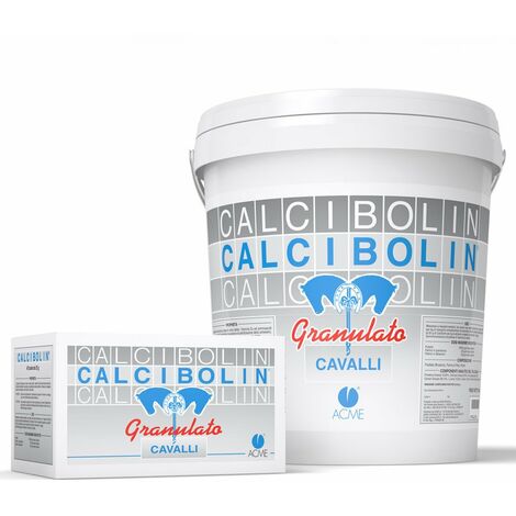 CALCIBOLIN mangime complementare a base di Calcio, Fosforo e aminoacidi: secchio 10kg