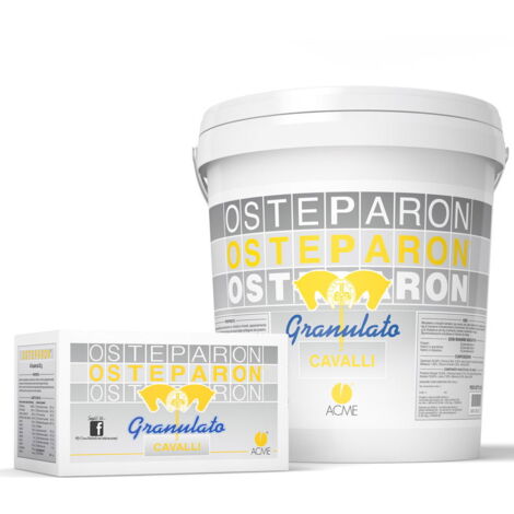 OSTEPARON mangime complementare a base di aminoacidi e oligoelementi ad alta concentrazione: secchiello 10kg