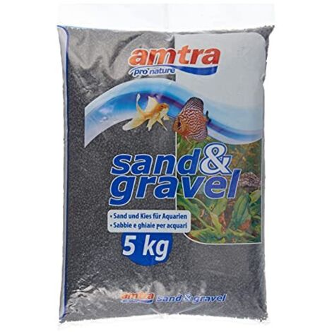 Set 4 pezzi Quarzo Ceramizzato Nero 2-3 mm kg 5: Set 4 pezzi Quarzo Ceramizzato 2-3mm kg 5 per acquari