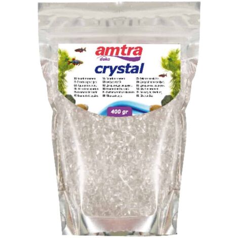 Set 6 pezzi Crystal Sand Bianco 400g per acquari (1/2)