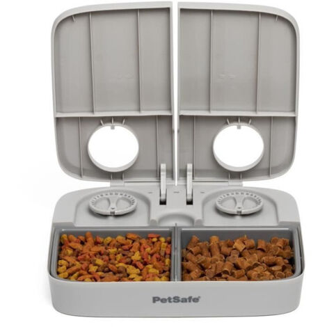 Mangiatoia Automatica 2Pasti Petsafe per cani e gatti (1/5)