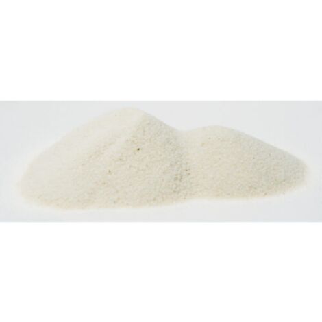 Set 4 pezzi Sabbia Bianca Finissima 0,1-0,3mm kg 5 per acquari
