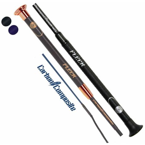 Frustino da equitazione in carbonio ultraleggero 110 cm colore: oro rosa Fleck Frustino da equitazione in carbonio ultraleggero 110 cm colore: oro rosa Fleck
