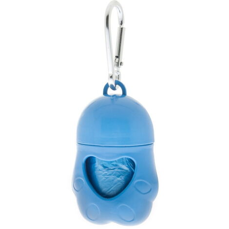 Coralpina - Zainello Cinquetorri, Contenitore Porta Sacchetti Igienici Per Cani, Design Moderno, Ideale Da Portare Durante Le Passeggiate, Per Rotolini Sacchetti, Colore Rosso - 2