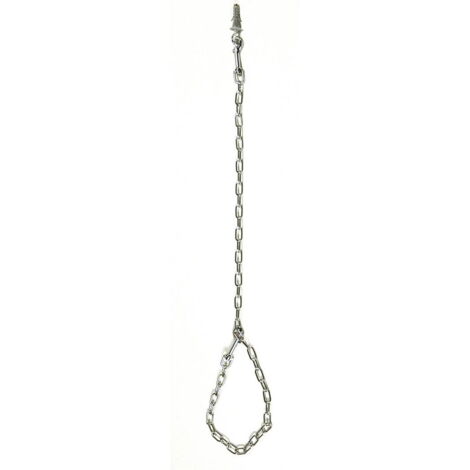 catena spessa 100x3x0,3 cm: Catena cromata da toelettatore modello Premium per cani e gatti
