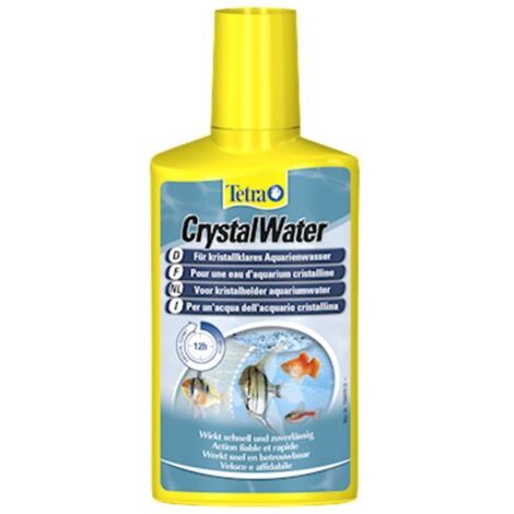 Tetra Crystal Water rende l'acqua dell'acquario più cristallina 100 ml