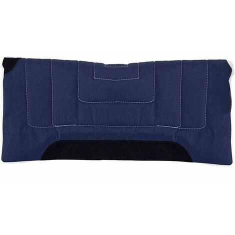 Sottosella western in cordura e interno lana sintetica con rinforzi in  pelle - Blu navy