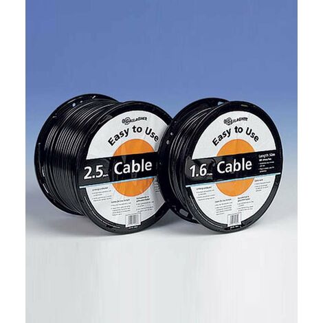 Cavo a doppio isolamento diametro 1,6 mm Gallagher per messa a terra di recinti elettrici: diametro 1.6mm -lunghezza 50m