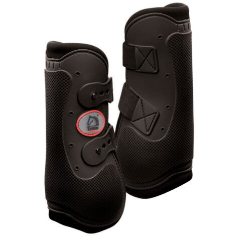 Paratendini Tattini professional con ganci guscio antiurto semirigido foderato in neoprene: Full, Nero 10