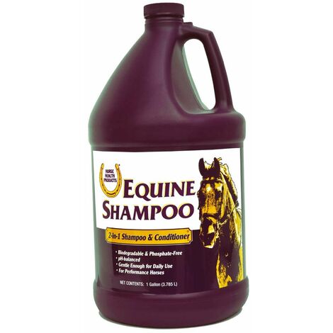 Equine Shampoo Shampoo & balsamo concentrato per cavalli 3,785 ml
