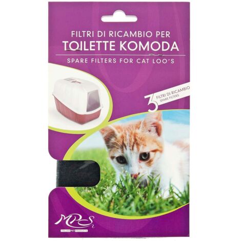 Lettiere E Toilette Ricambio Filtro Lettiera Gatto