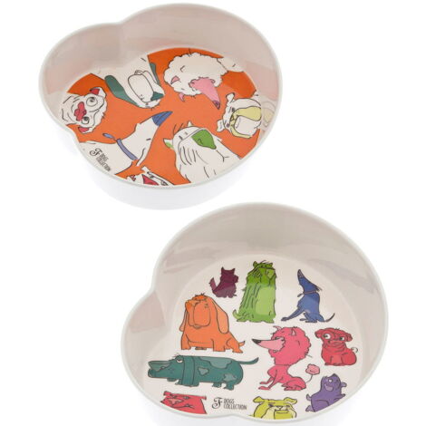 Set Di 4 Ciotole A Cuore In Melamina – Piccole Ciotole Colorate Per Gelato, Yogurt E Frutta, Lavabili In Lavastoviglie, 12x11.5x4.5 Cm - 4