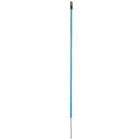 Picchetti in PVC blu da 1 mt per cavalli, pony, animali da reddito e selvatici confezione da 10 pezzi