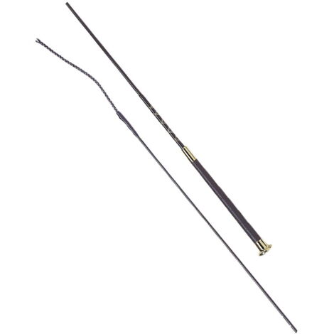 Fleck Frustino Da Dressage Con Manico In Gomma, 100 Cm, Nero