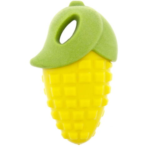 Gioco galleggiante con squeaker in TPR Veggie Pannocchia per cani