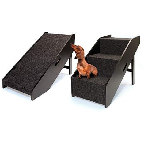 Rampa e scalini a 3 gradini modello Flip Steps per cani