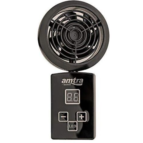 Ventola refrigerante Amtra Borea 80 Led con controllo temperatura per acquari