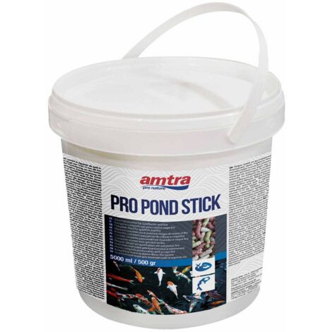 Amtra Pro Pond stick alimento per pesci rossi e carpe koi da laghetto 5lt