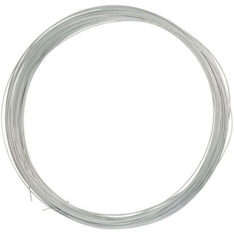 filo diametro 2,4mm x 143 m: Filo in acciaio zincato ideale per recinzioni permanenti per ovini e bovini