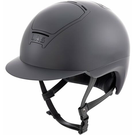 Casco tinta unita modello Opera con calotta esterna in policarbonato  omologato VG1: 53, Grigio opaco