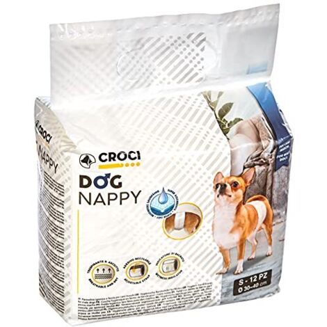 72 Fasce per cani maschi Dog Nappy S - S 6 pacchi da 12 pezzi cad.