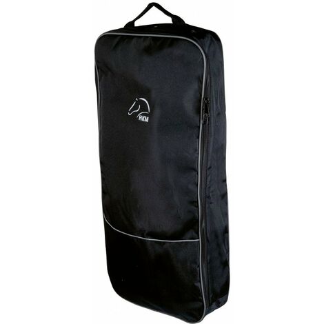 Borsa da equitazione portatastiera con parte interna con imbottitura morbida Travel: unica, nero 9100 (1/5)
