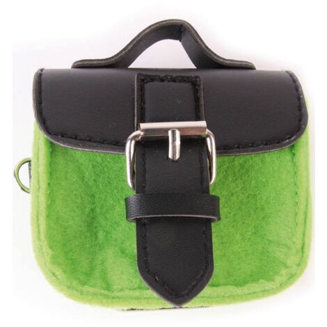 2 Sacchetti In Feltro Pieghevoli E Riutilizzabili, 30x20x18 Cm, Borse In Feltro Per Lavoro, Viaggi E Picnic, Colore Nero/Grigio - 5
