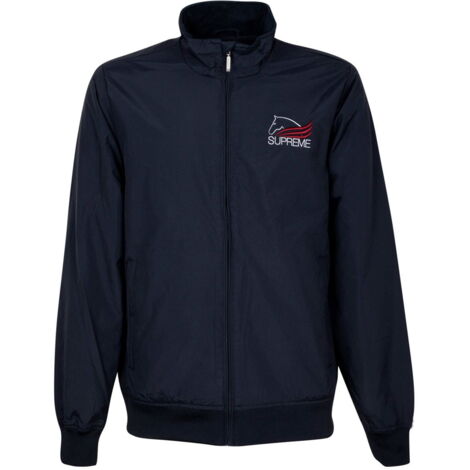 PFIFF 011318 Guanti Da Equitazione In Cotone: Unisex, Palmo Antiscivolo, Rinforzo Redini, Taglia S, Blu - 4