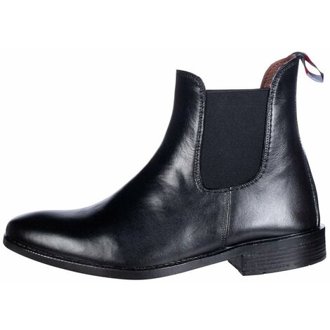 STIVALETTI JODHPUR CUOIO CON ELASTICO LATERALE AB00131 AMAHORSE