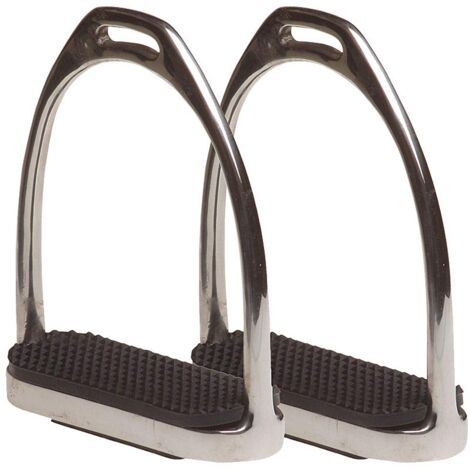 HKM 540354 Inserti In Gomma Per Staffe (Coppia), Ammortizzanti E Antiscivolo, Per Equitazione - 3