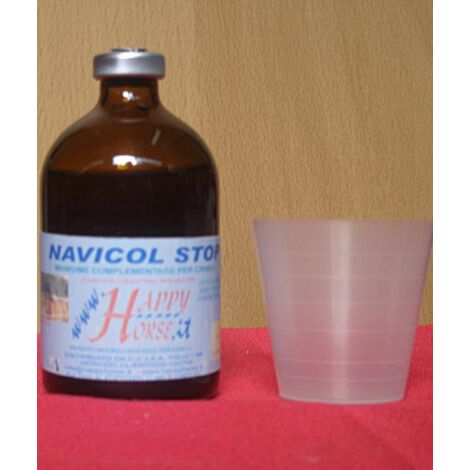 Navicol Stop mangime complementare zoccolo con dosatore per cavalli 100 ml