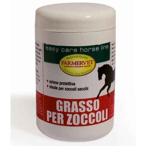 GRASSO PER ZOCCOLI giallo completamente naturale protegge da