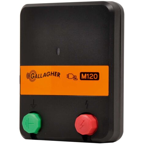 Elettrificatore Gallagher M120 a corrente 230V per recinti fino 8km per cavalli, bestiame, cani e gatti