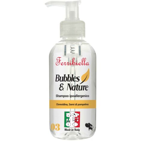 Shampoo igienizzante con clorexidina e semi di pompelmo per cani 250 ml