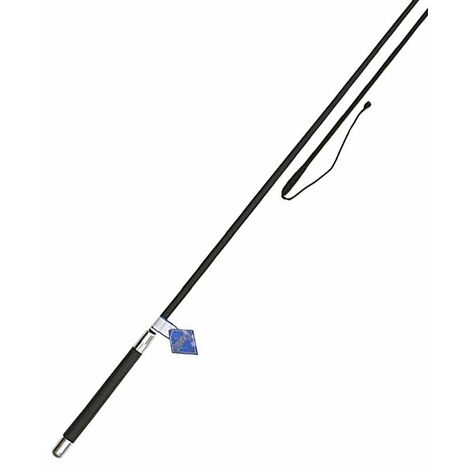 Frustino Da Dressage Dublino Con Manico Glitterato 100 Cm - Colore Nero/Oro, Elegante E Funzionale