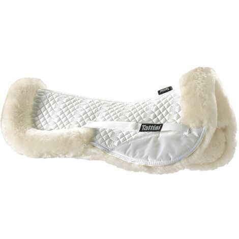 Sottocuscino Tattini in agnellino australiano e cotone con imbottitura taglia COB: M COB, nero (10) (1/2)