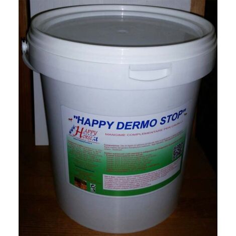 Happy Dermo Stop in presenza dermatite estiva recidivante per cavalli 3,5 kg