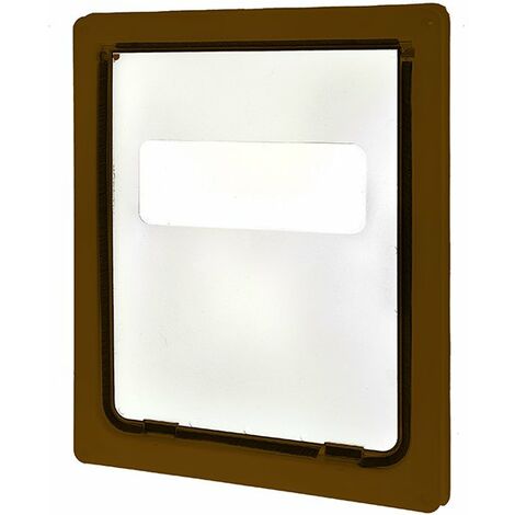 Porta basculante per finestra modello Go Go per gatti - Bianco