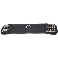 45 cm: Sottopancia olimpico antifiaccatura in neoprene e nylon con fibbie e anelli inox